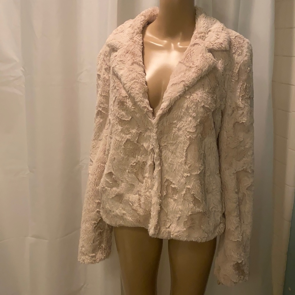 Georgie faux fur jacket size 2